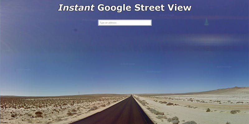 Instant Google Street View media 1