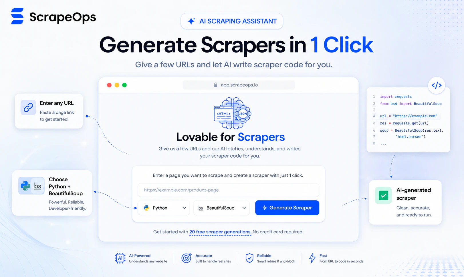 AI Web Scraper Builder screenshot 1