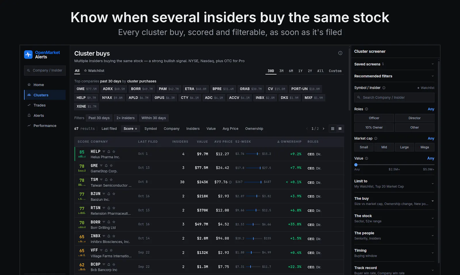 OpenMarketAlerts screenshot 6