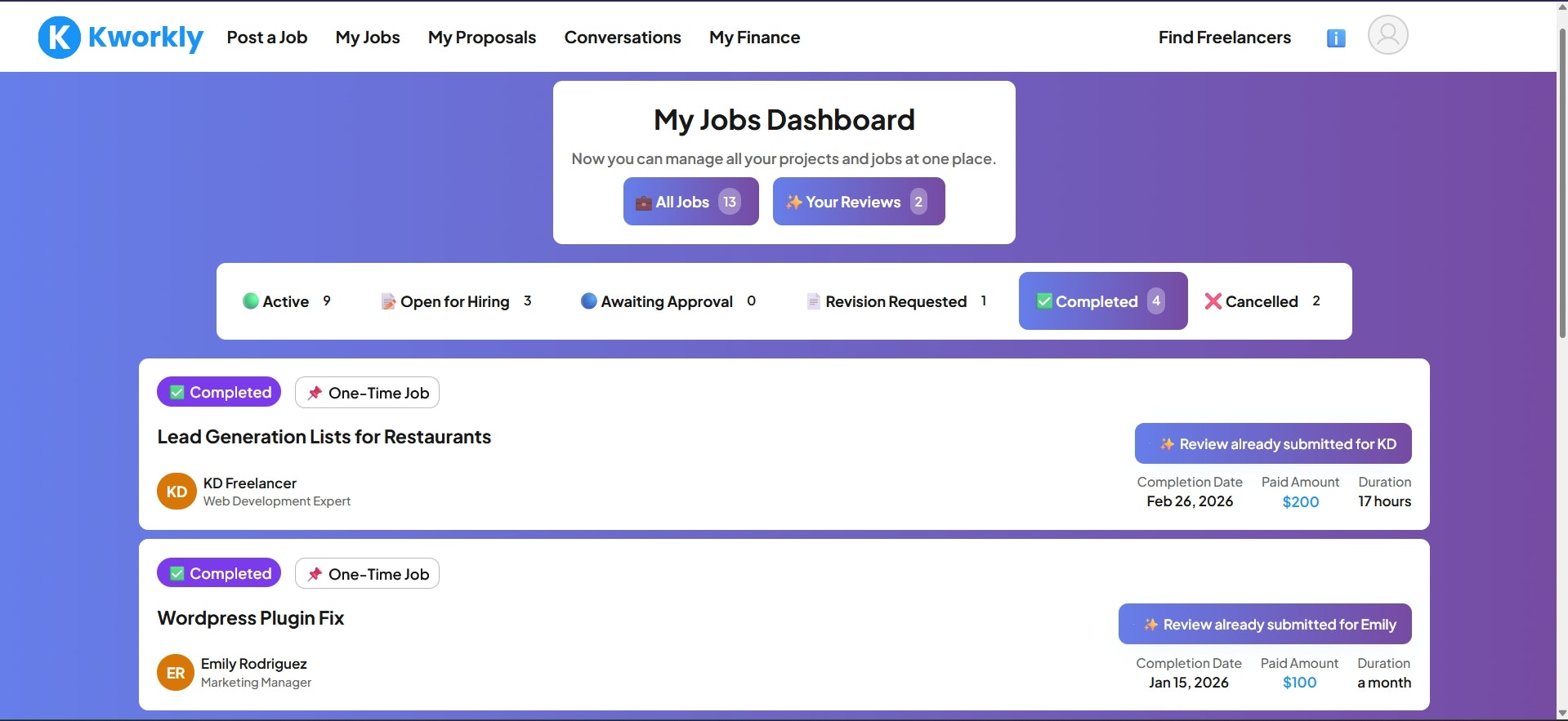 Kworkly gallery image