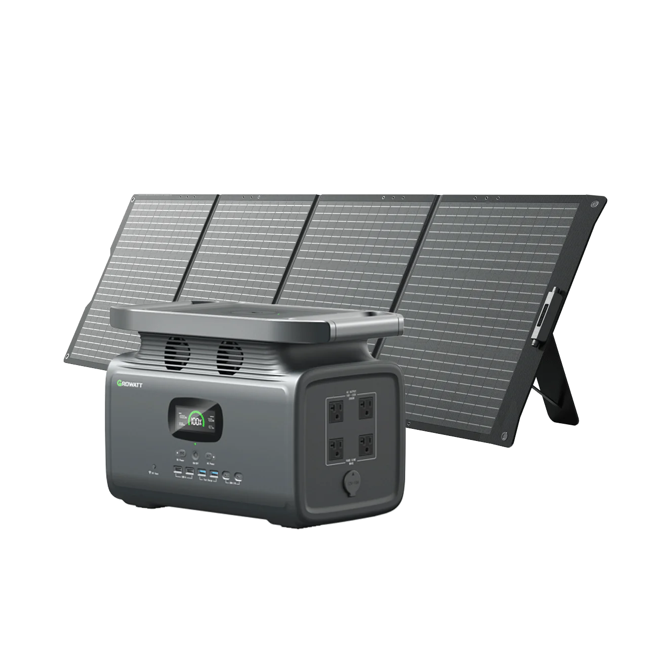 Growatt 2KW tragbarer Solargenerator