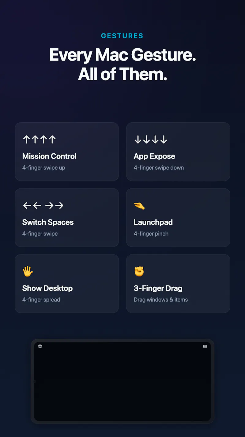 Remote Magic Trackpad screenshot 4