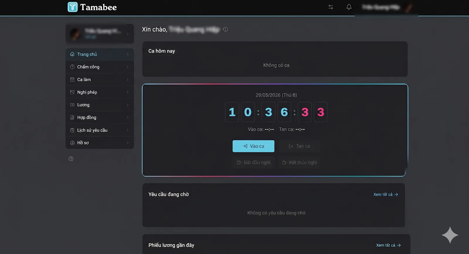 Tamabee HR screenshot 4
