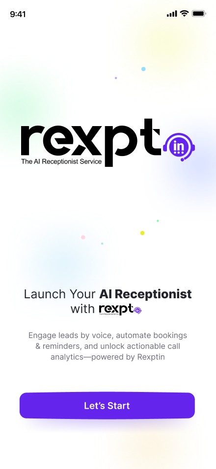 REXPT - Servicio de recepcionista de AI - Nunca te pierdas una llamada, nunca te pierdas a un cliente con la aplicación de IA Agentic media 3