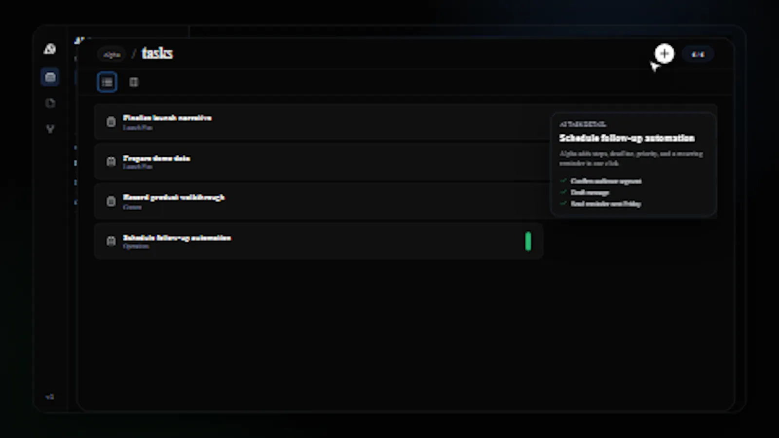 Alpha screenshot 2