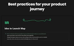 Idea To Launch Map media 1