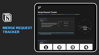 Merge Request Tracker gallery image