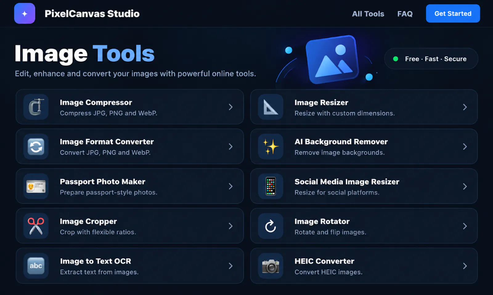PixelCanvas Studio screenshot 2