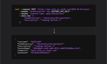 Serverless SFTP by Stedi gallery image