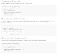 Better Profanity gallery image