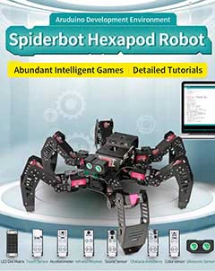 Lobot Arduino SpiderBot Hexapod Robot