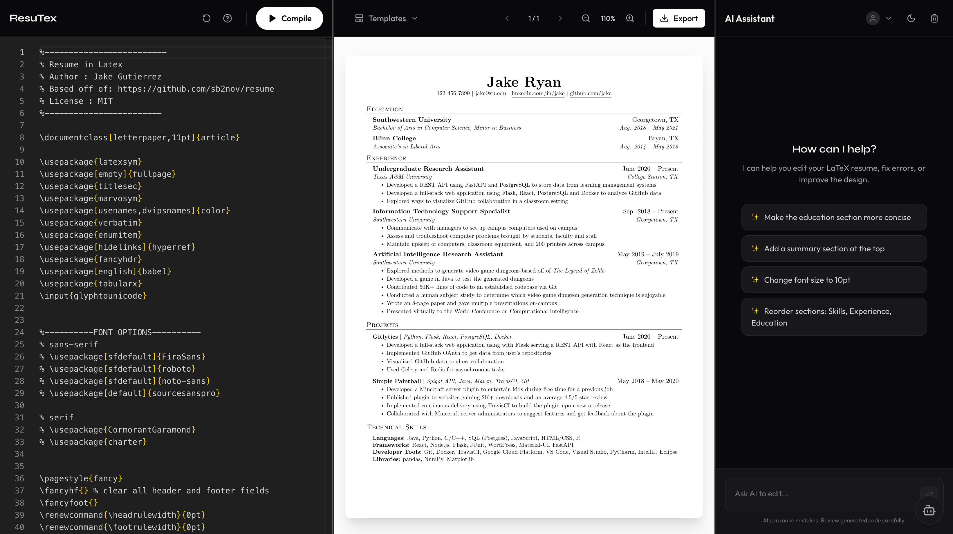 ResuTex gallery image