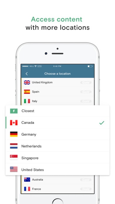 Opera VPN Gold (Version 2.0) gallery image