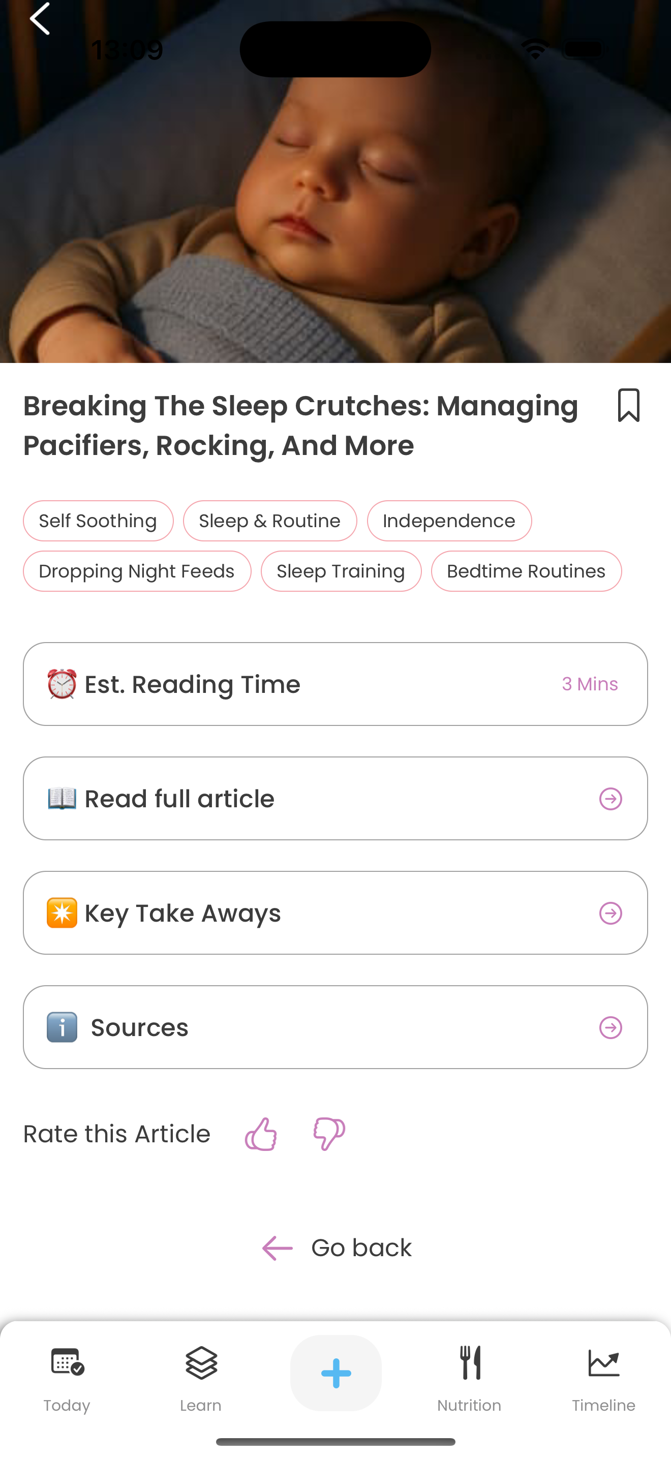Média Application babysteps - Guide parental doux 6