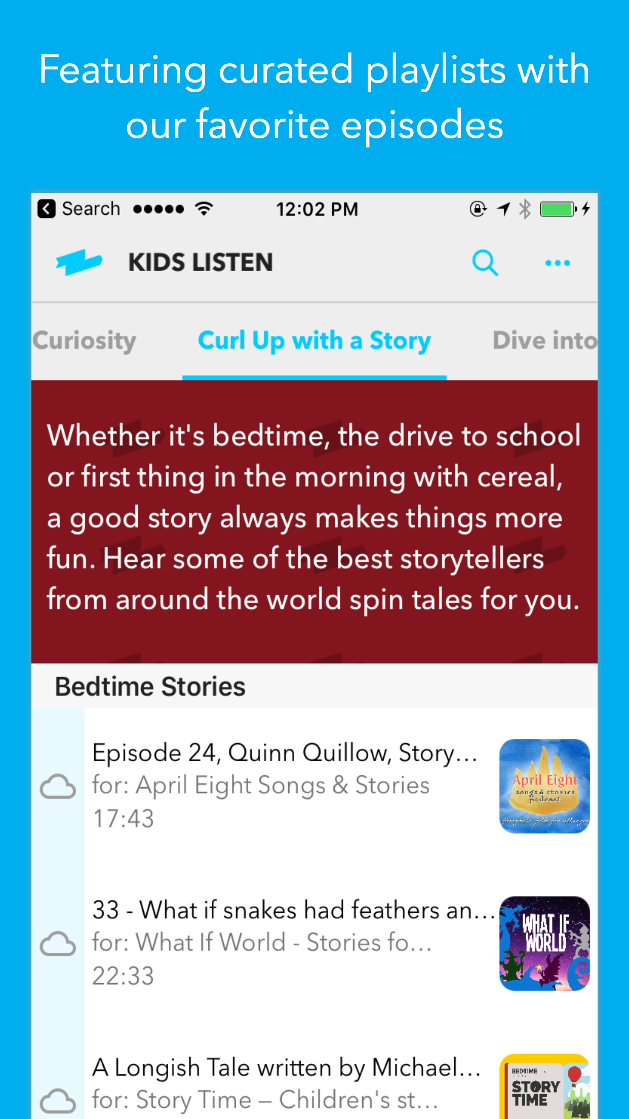 Kids Listen for iOS - Podcasts for Kids gallery image