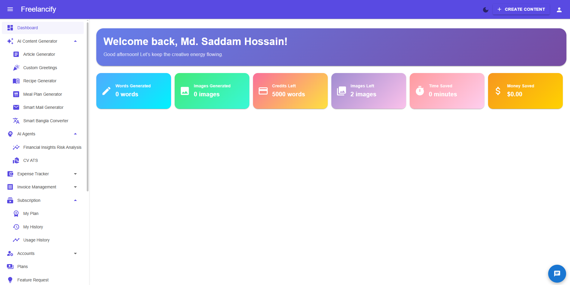 Freelancify gallery image