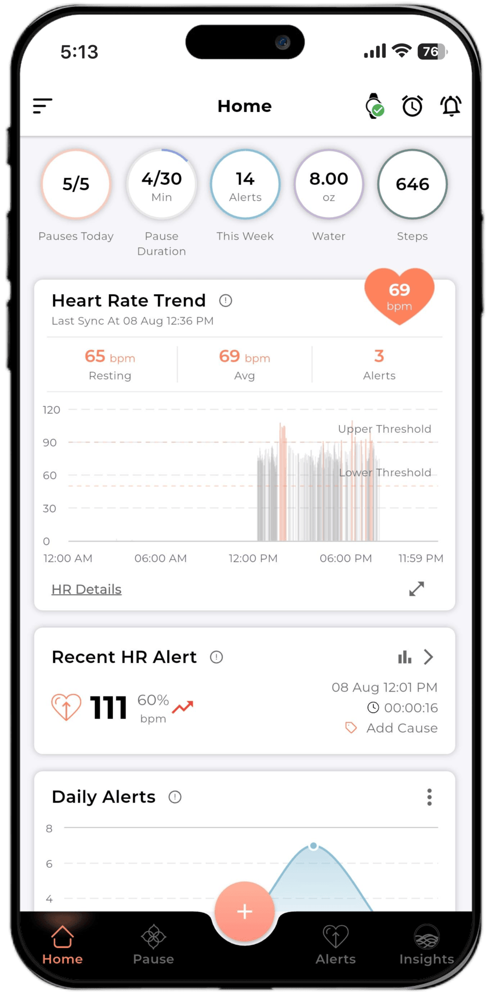 Pauser - Screenshot 2 showing product features and functionality