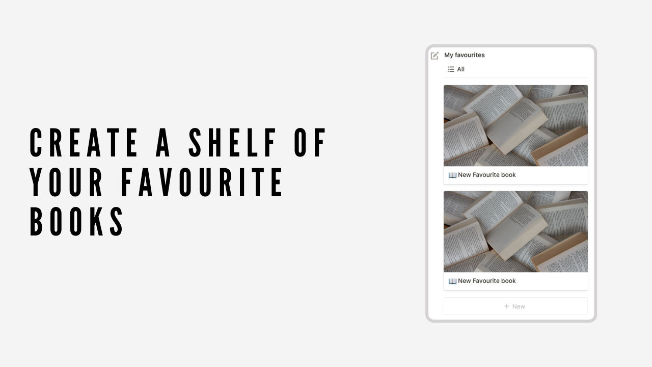 Notion Bookshelf template gallery image