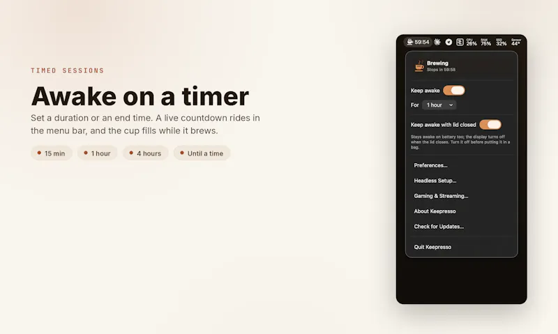 Keepresso screenshot 2