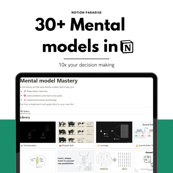 Mental Model Mastery