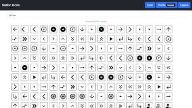 Notion Icons gallery image