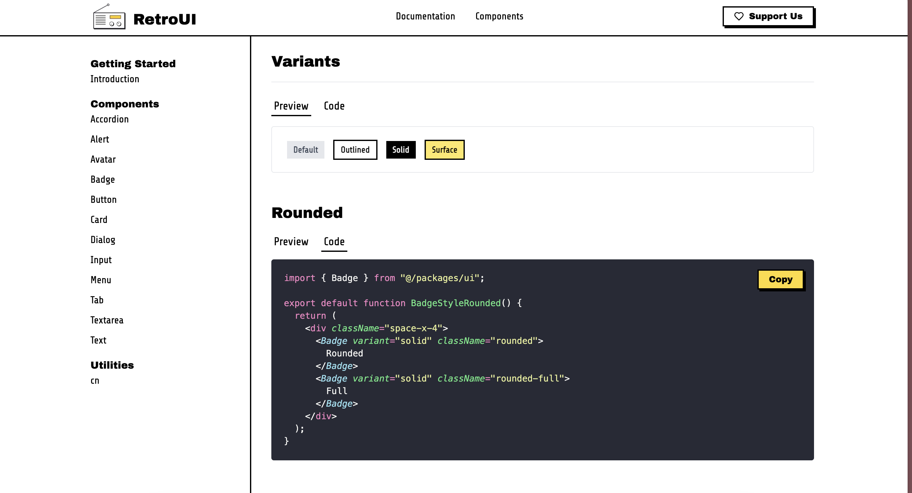 Media UI retro 4