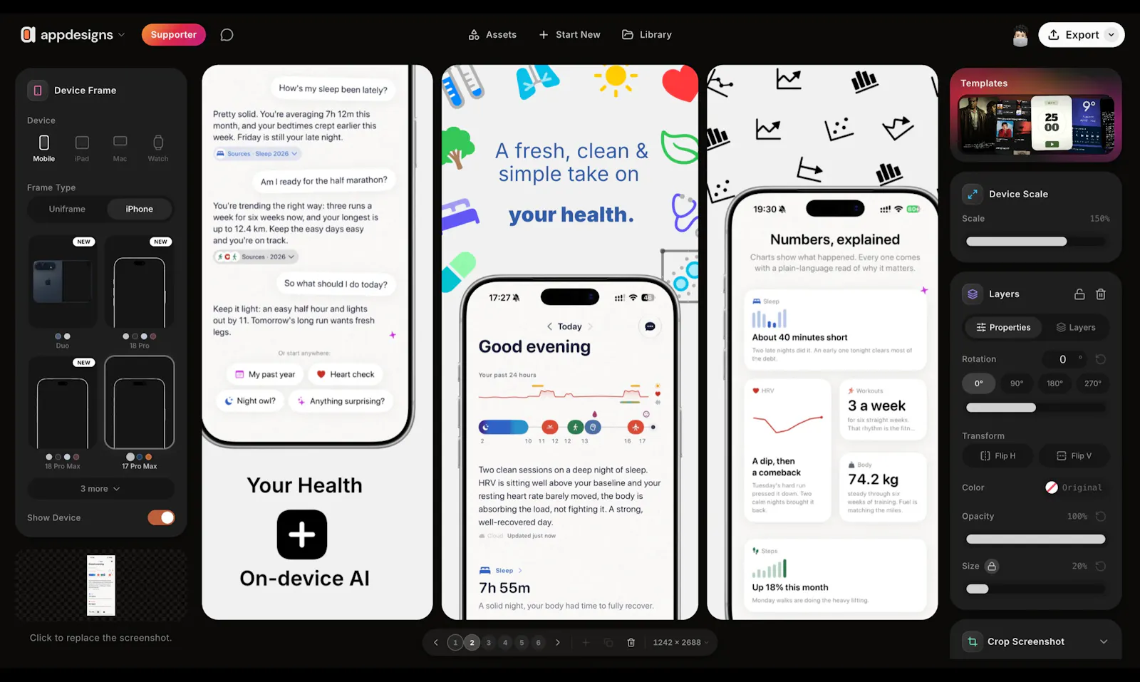 appdesigns screenshot 2