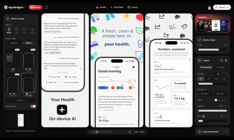 appdesigns screenshot 2