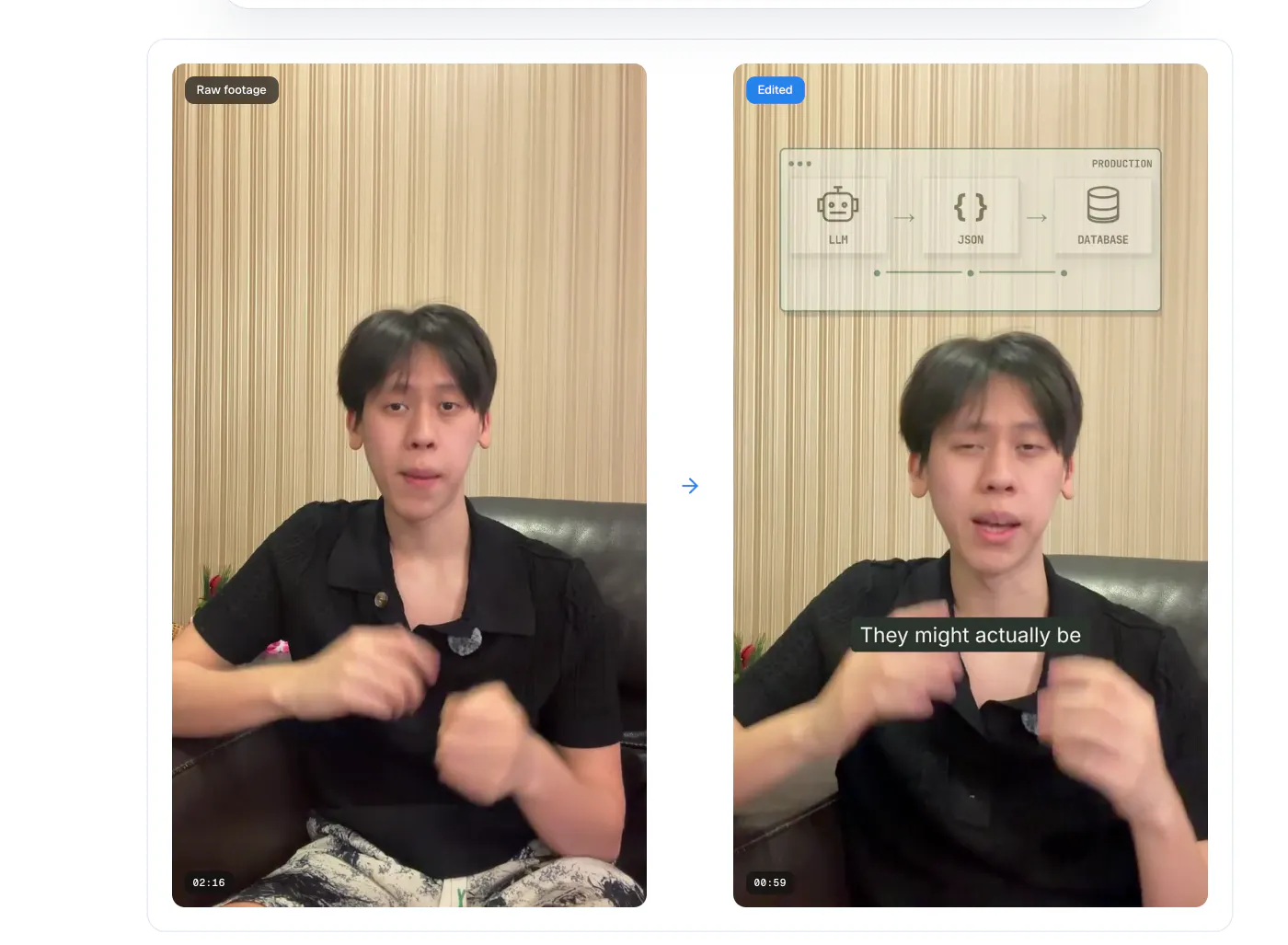 Krafto AI: Chat to Edit Videos gallery image