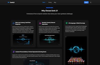 Sonic 3 AI Voice Generator gallery image