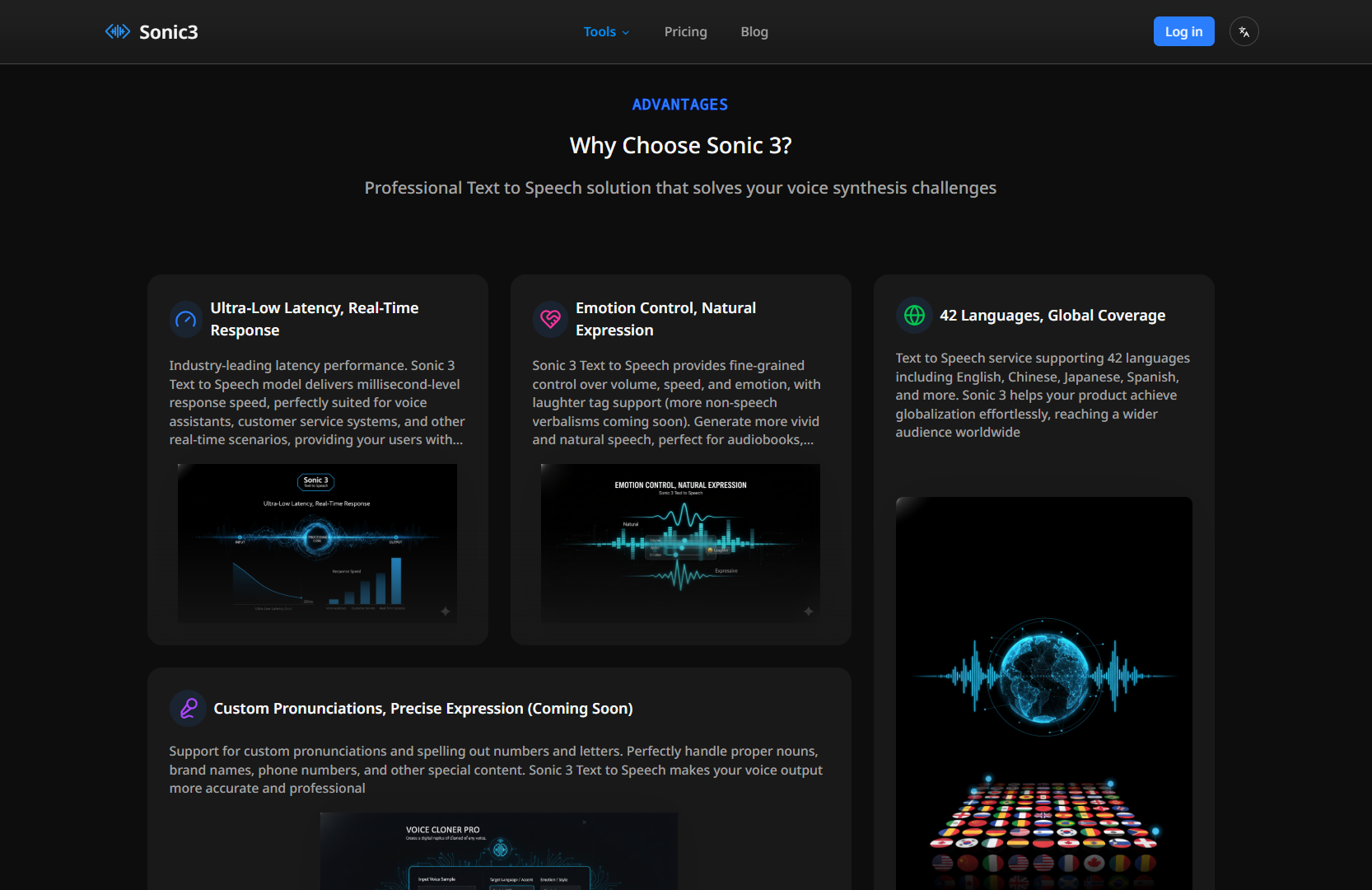 Sonic 3 AI Voice Generator - Screenshot 4 preview