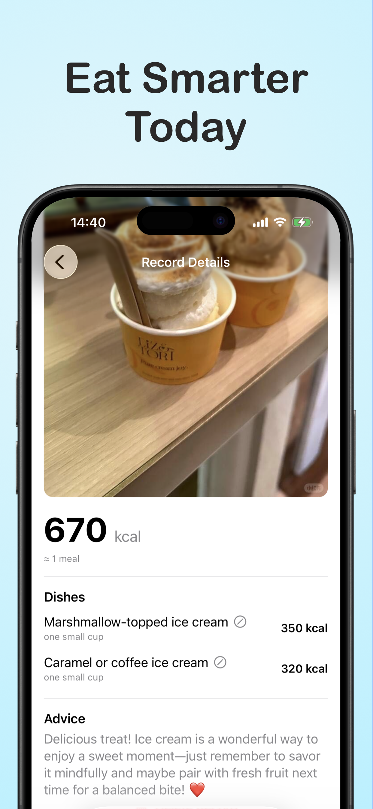CalorieCam gallery image