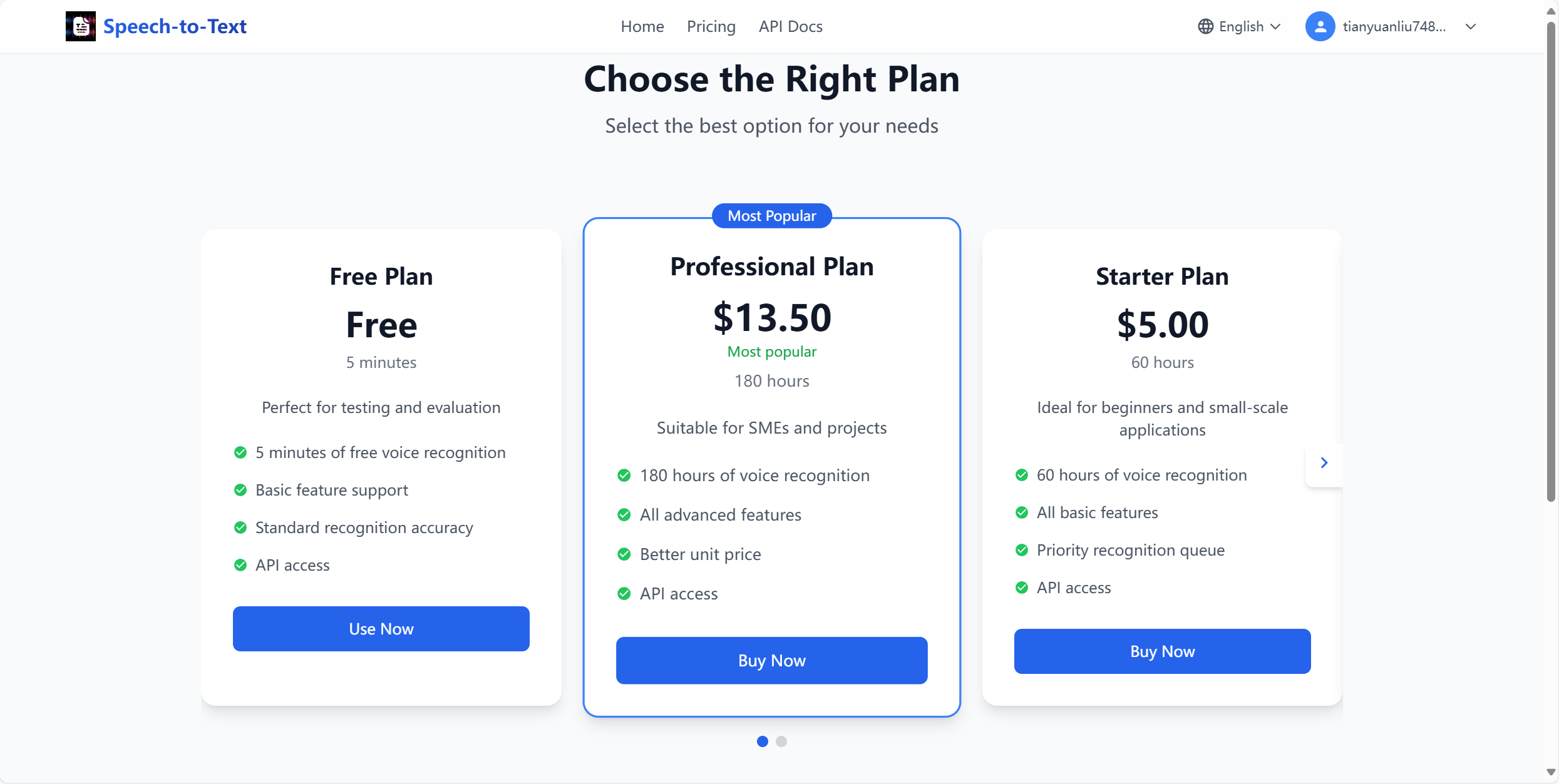 Speech to Text gallery image