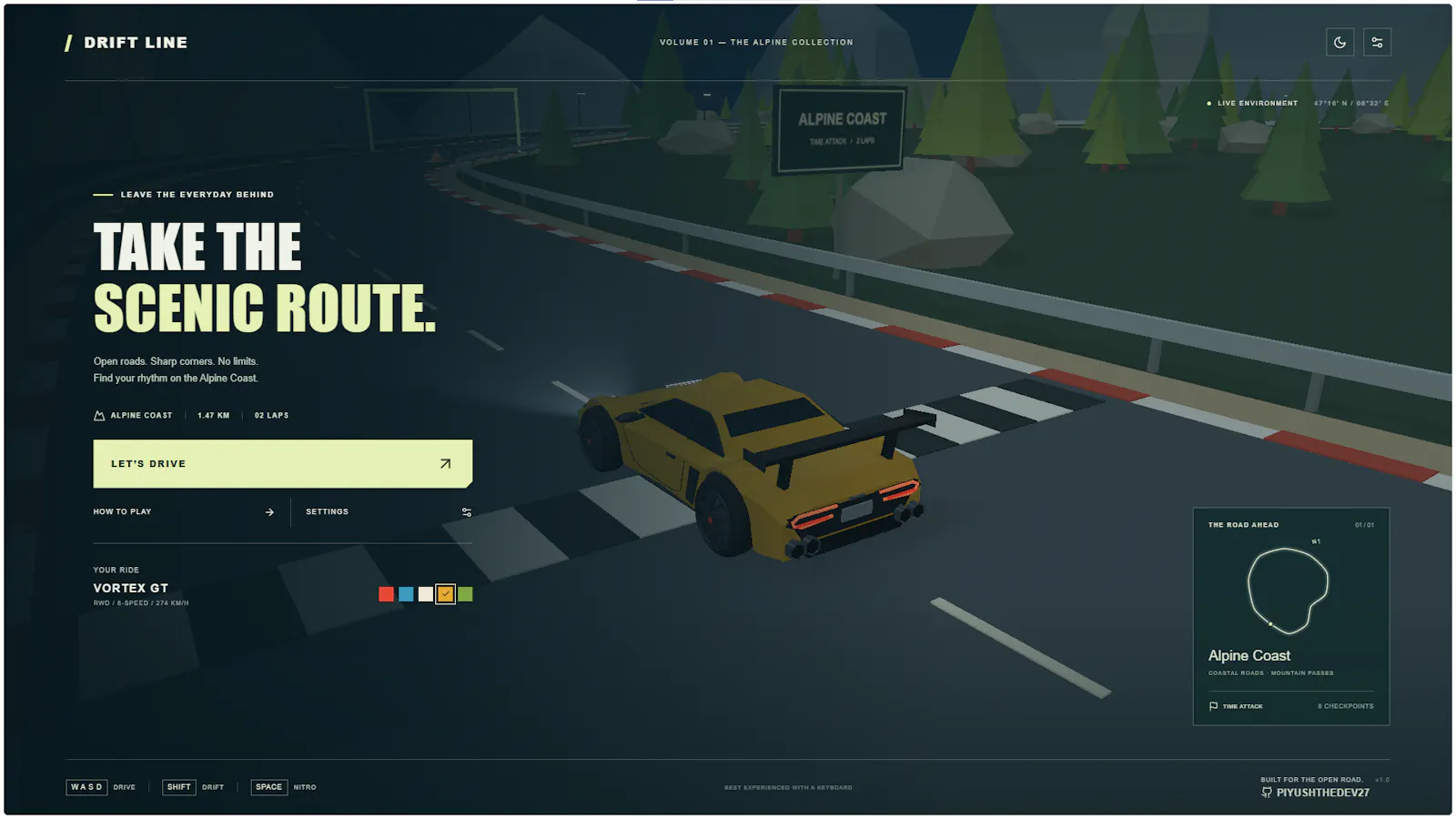 DRIFT LINE — Alpine Coast screenshot 3
