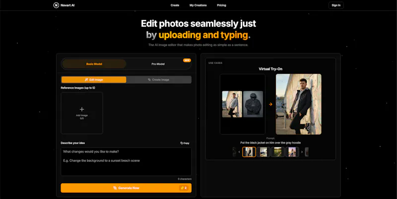Novart AI screenshot 1