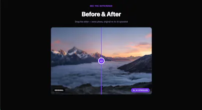 First Ai Bulk Upscaling tool of its kind gallery image