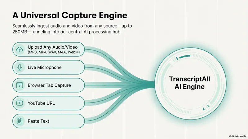 TranscriptAll screenshot 2