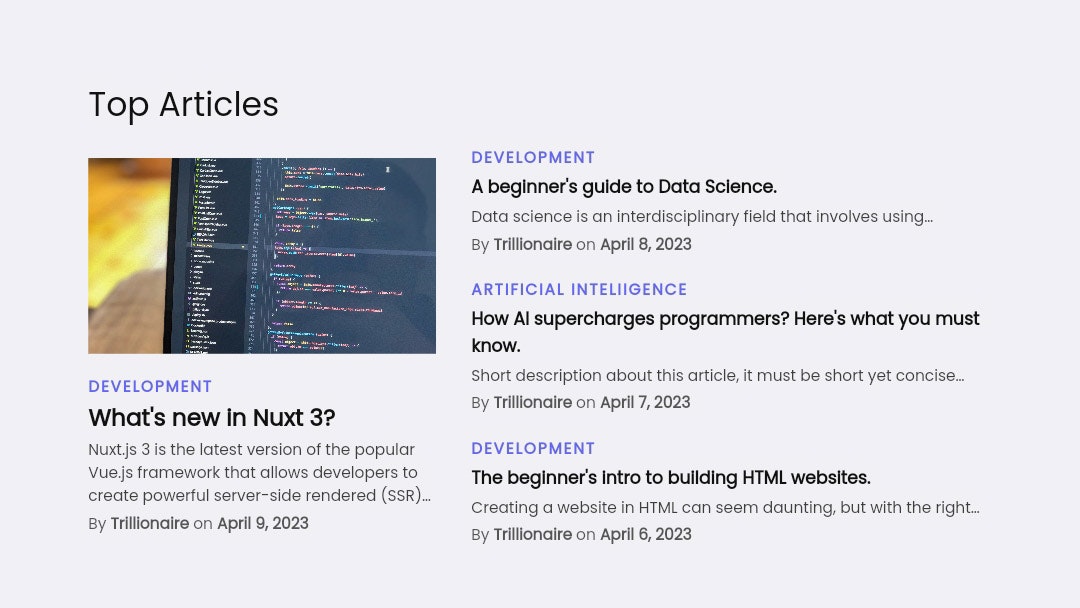Média Face à face - Modèles de site Web de haute qualité construits à partir de frameworks JS 3