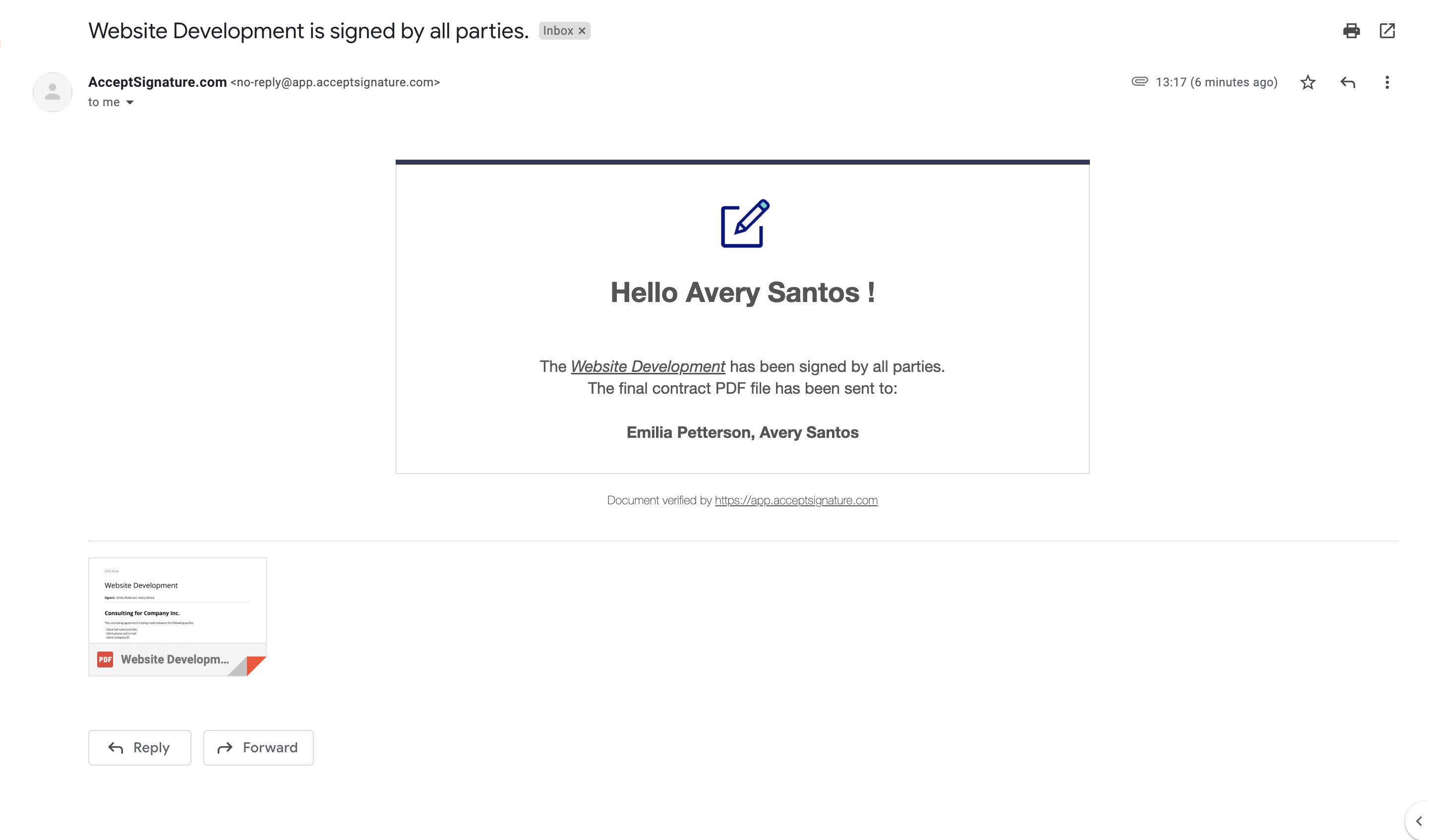 AcceptSignature.com - Software de firma de PDF digital media 3