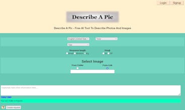Describe A Pic gallery image