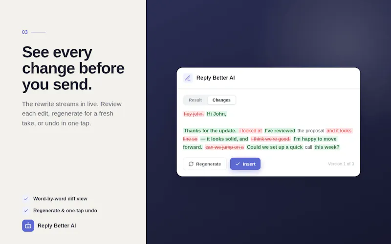 Reply Better AI screenshot 4