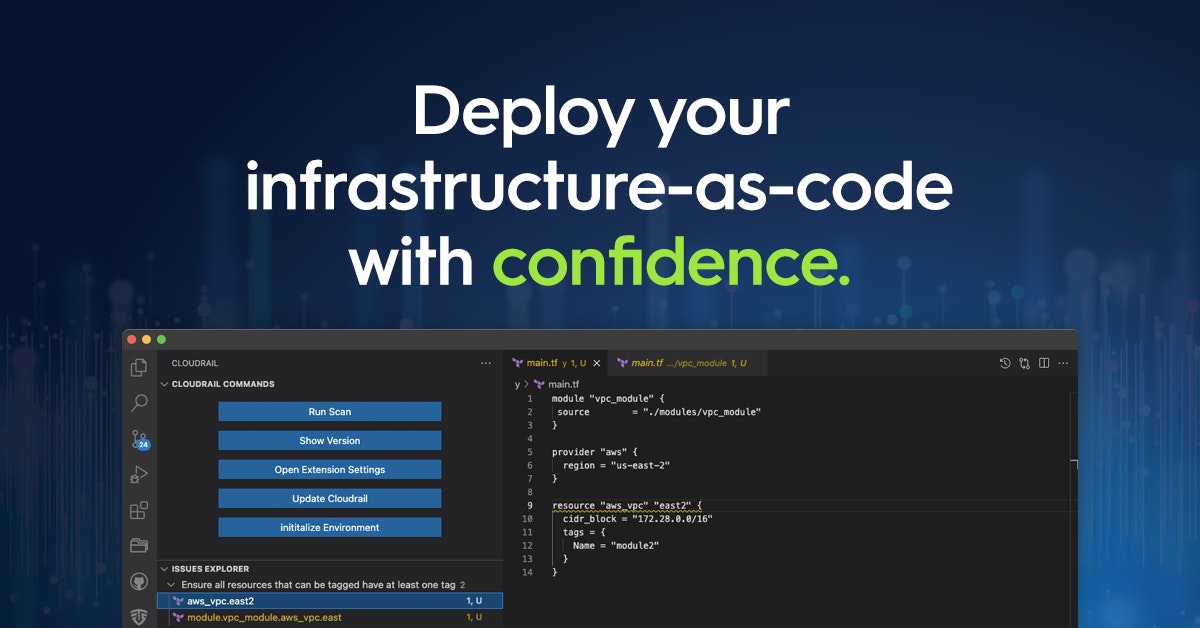 Indeni Cloudrail - VS Code Extension gallery image