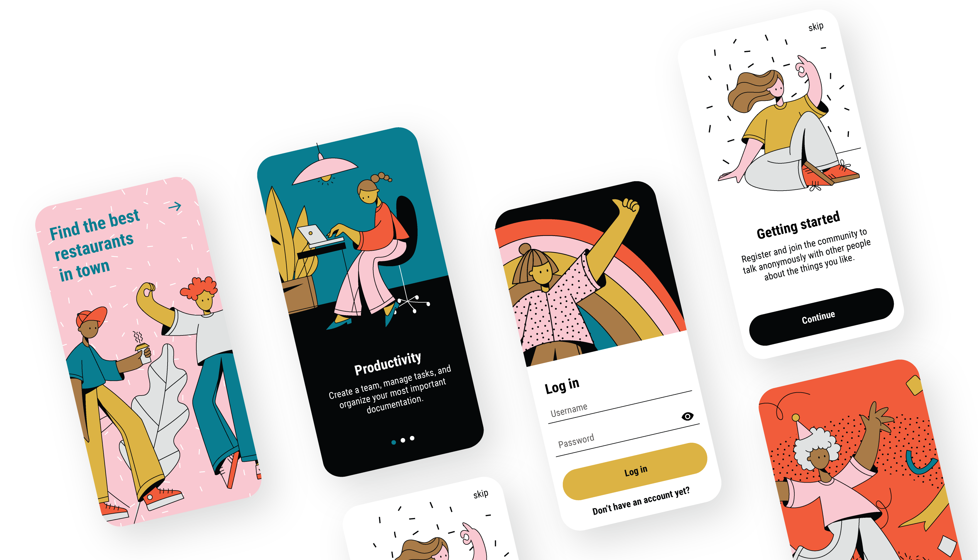 Vector people illustration pack gallery image