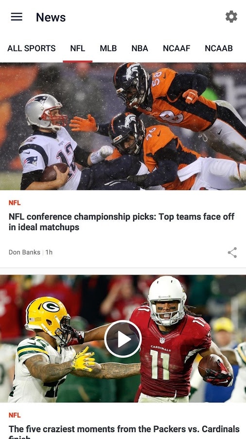 Sports Illustrated app gallery image