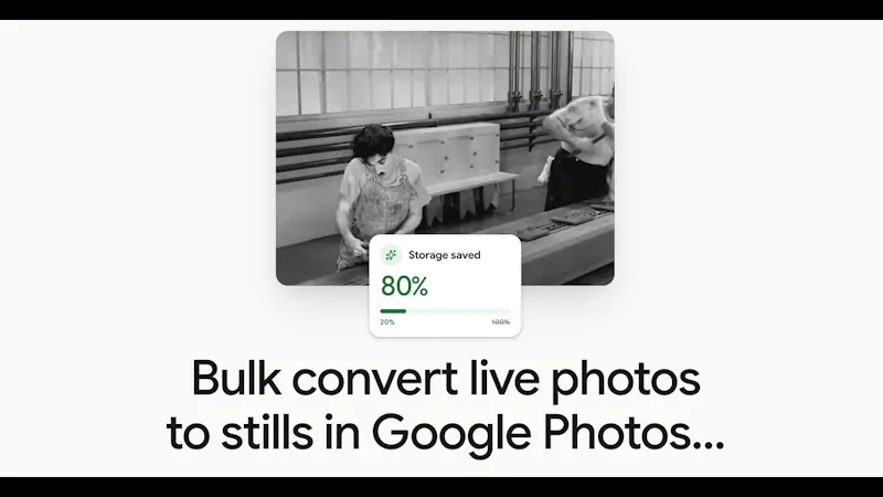 Convert to Stills for Google Photos screenshot 1 (video preview)