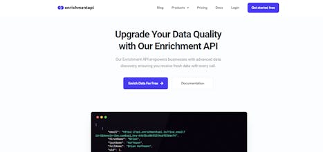 Enrichment API gallery image