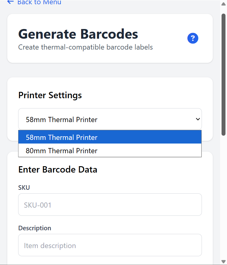 NonCon Barcode Manager gallery image
