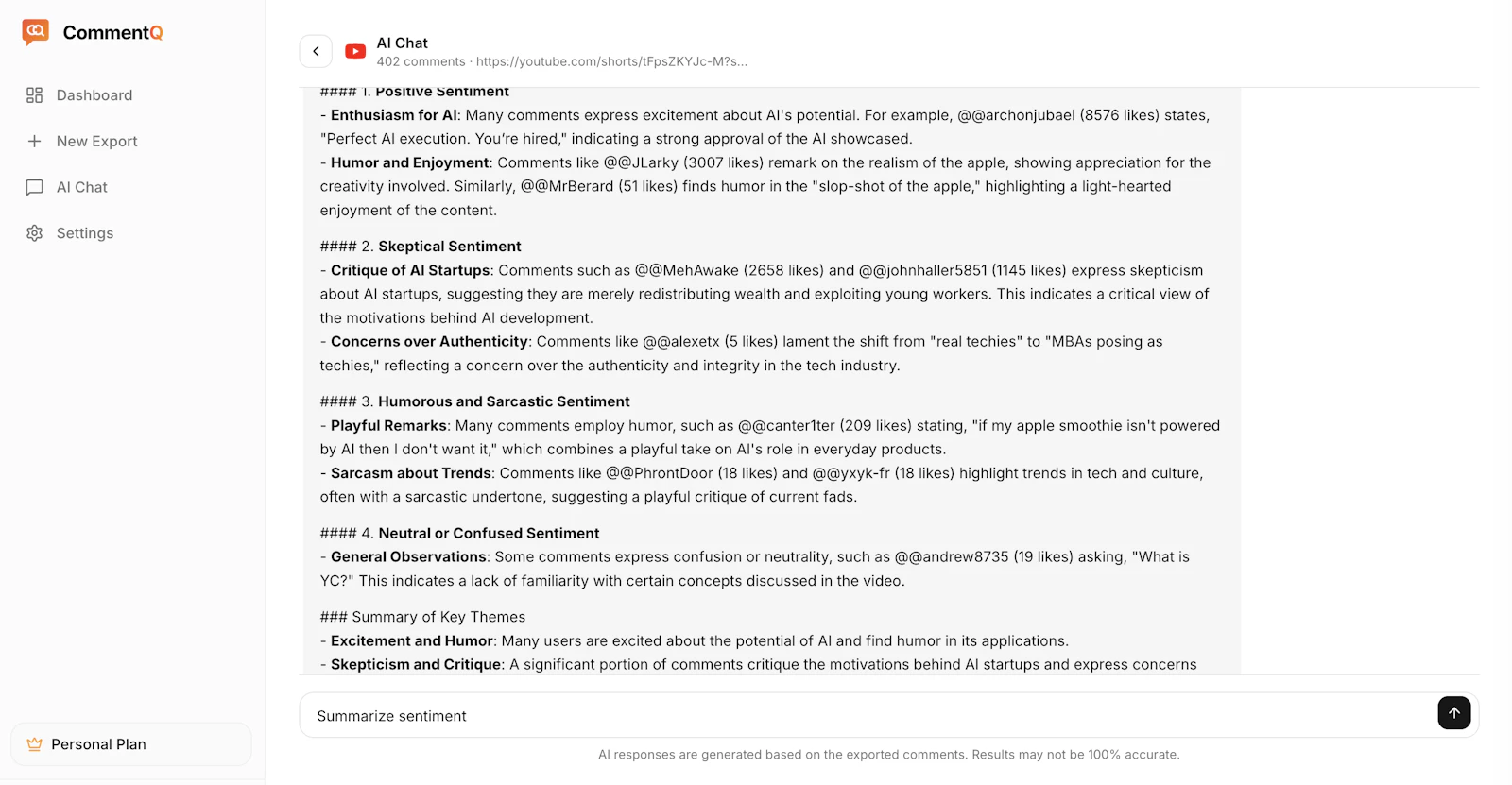 CommentQ screenshot 4