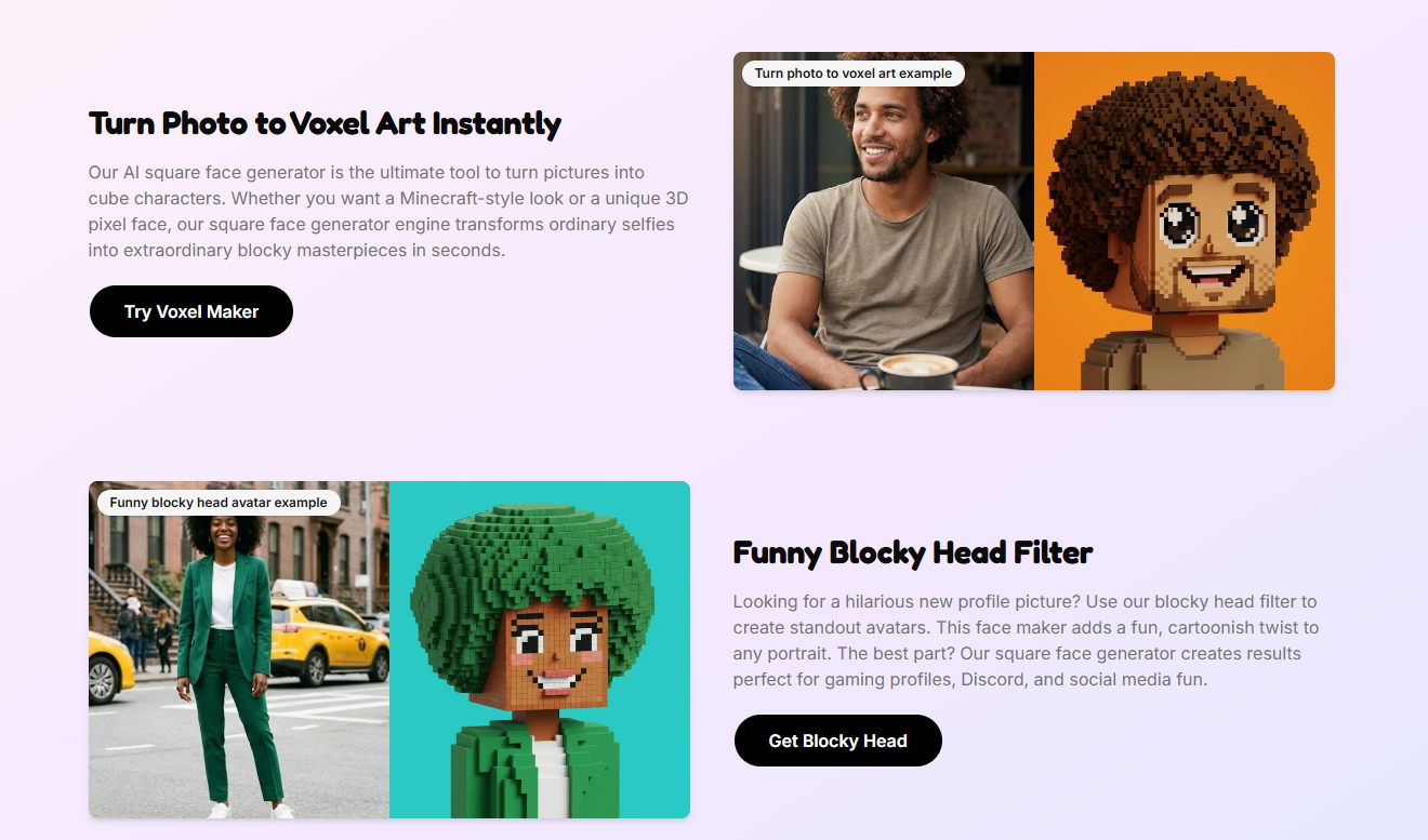 Square Face Generator gallery image