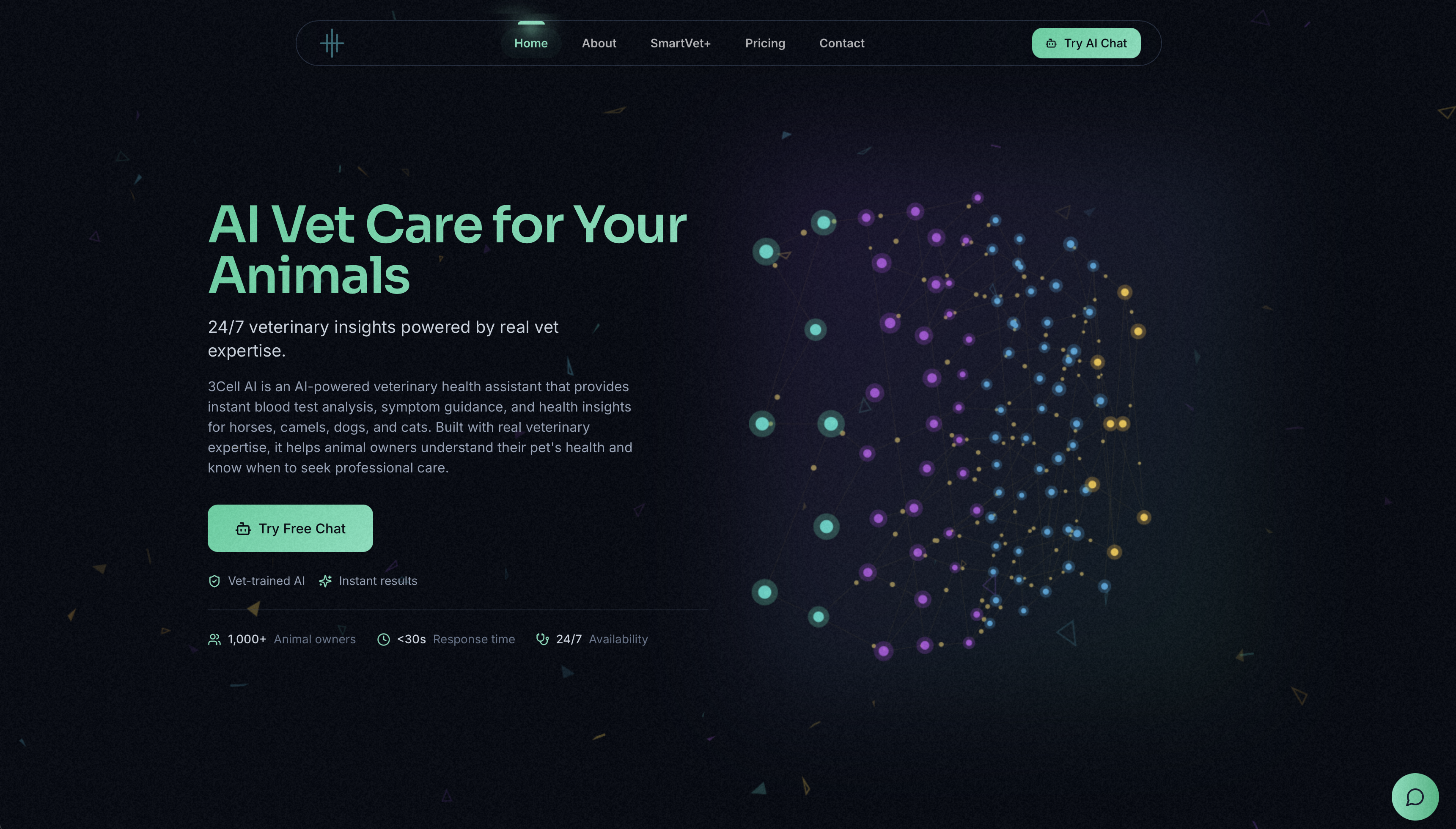 3Cell AI - Main product screenshot demonstrating key features and user interface
